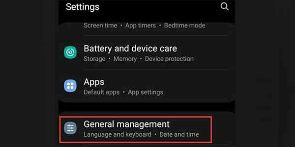 android general management 1