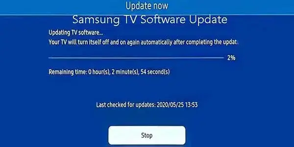 Update samsung tv software 1