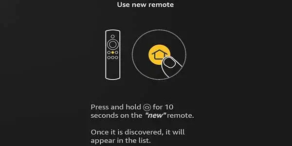 Firestick Remote Flashing Yellow