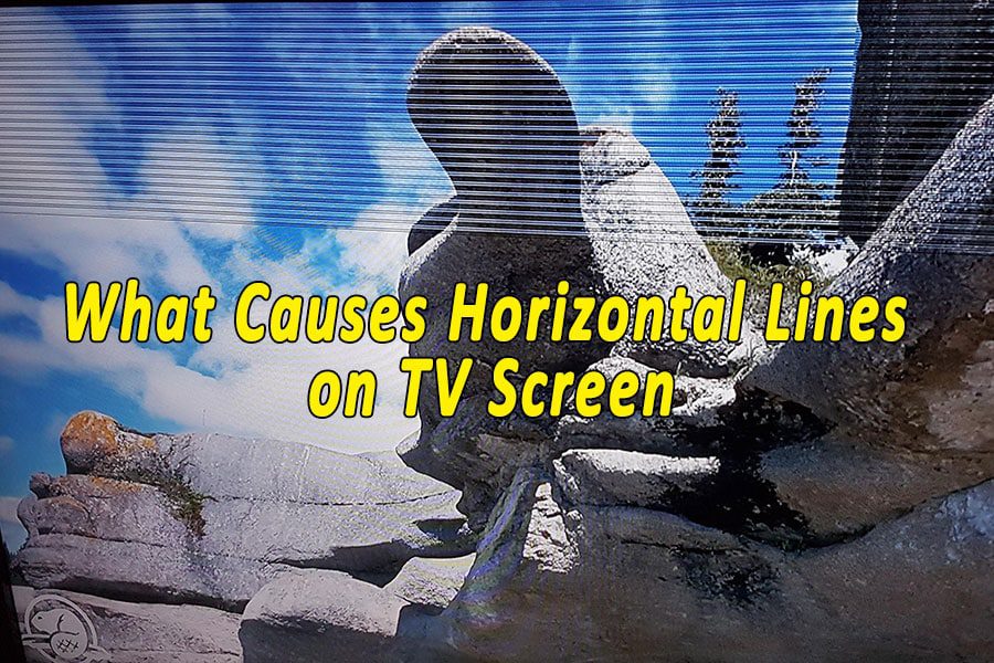 What Causes Horizontal Lines on TV Screen 1