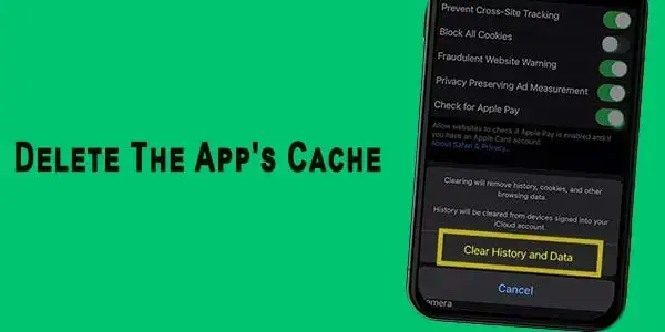 Delete The Apps Cache 1
