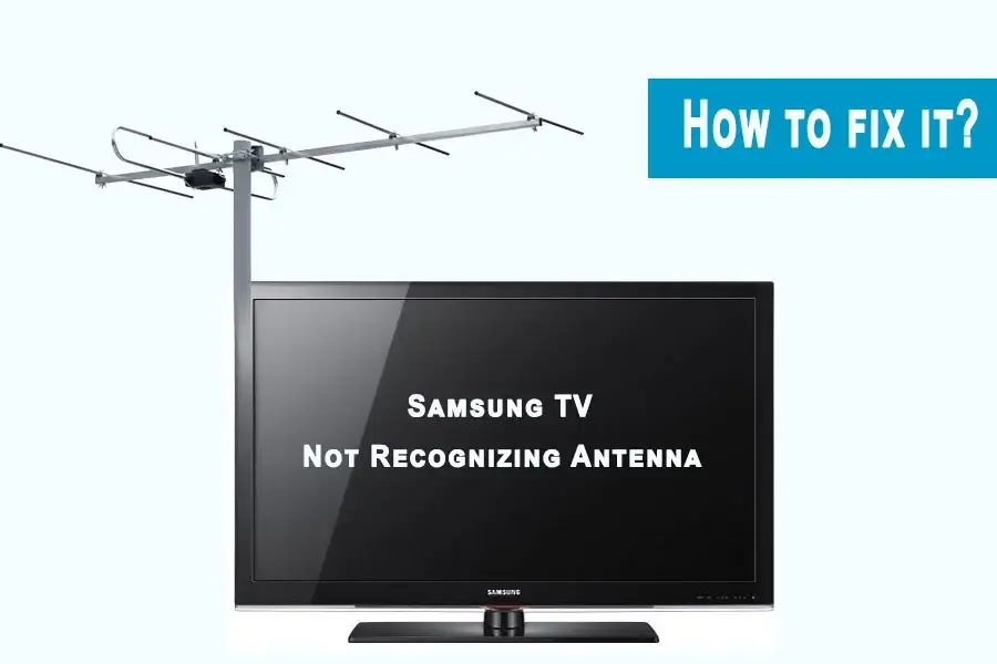 Samsung TV Not Recognizing Antenna 1