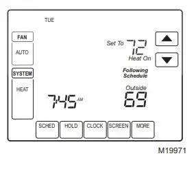 Reading Your Outdoor Temperature Trane Smart Thermostat