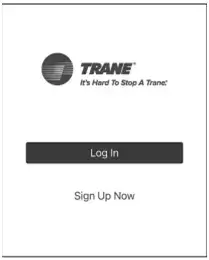 Trane Home Registration