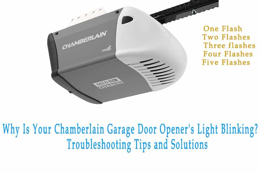 Why Is Your Chamberlain Garage Door Opener's Light Blinking Troubleshooting Tips and Solutions