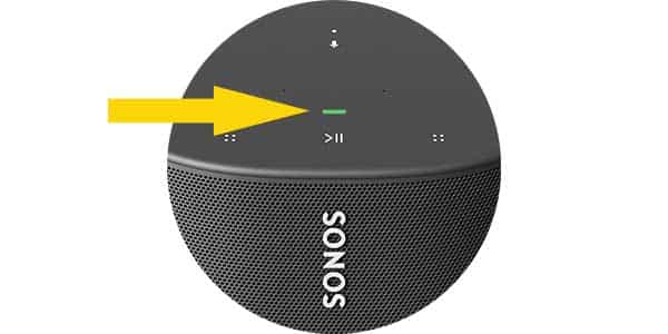 Sonos Move Green Light