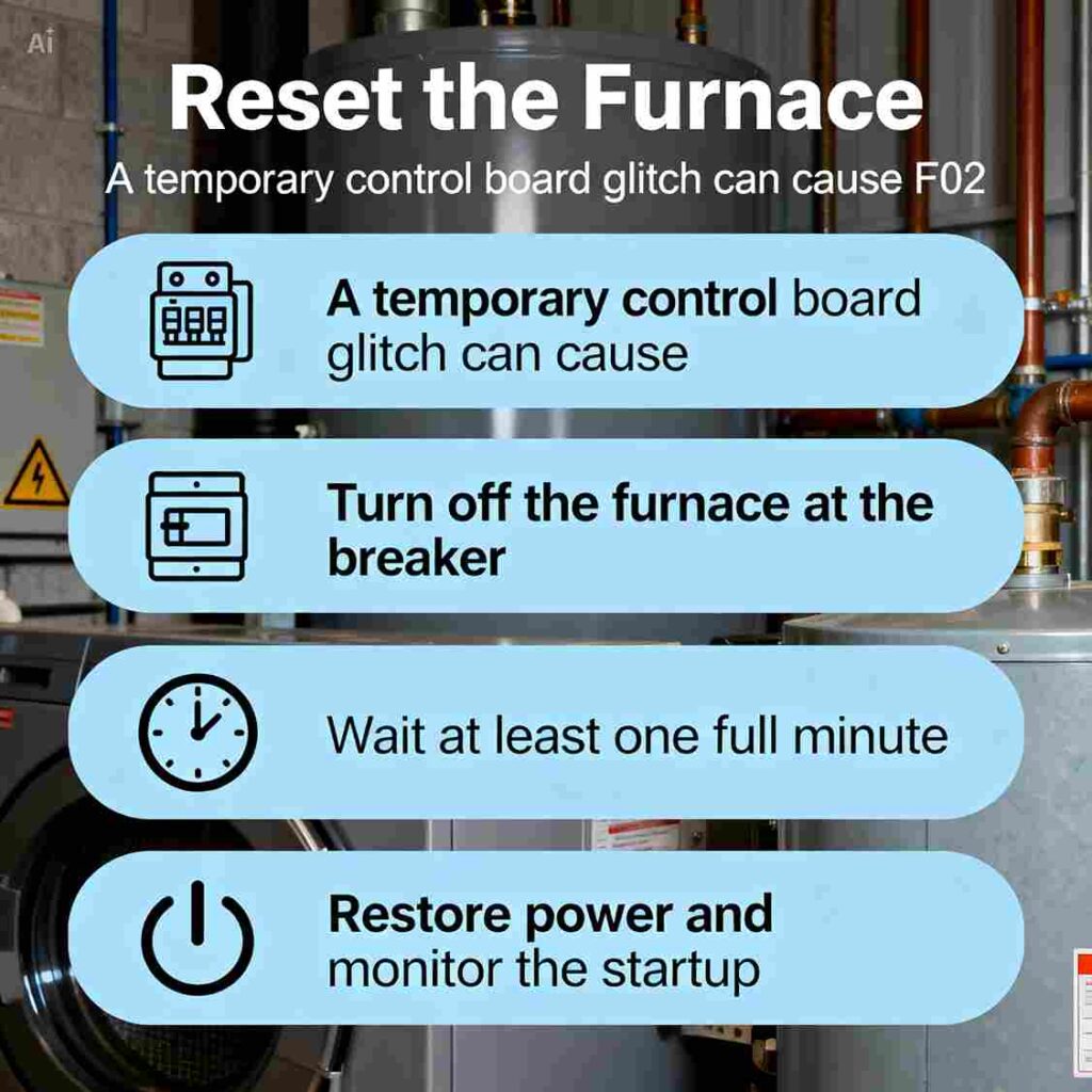 Goodman Furnace F02 Code Explained (What It Means & How to Fix It)